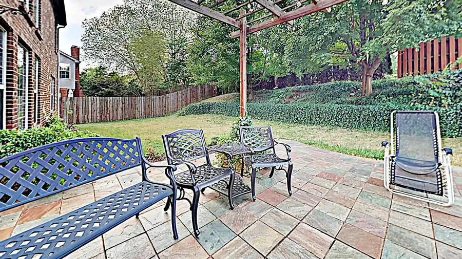 Backyard patio